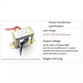 thumbnail image 3 of Power Transformer Dual AC 18V 50W EI Transformer 220V in Optional for Preamplifier 2.1 Amplifier Tone Board, 3 of 6
