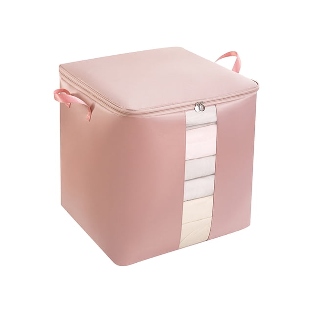Large Capacity Clothes and Quilt Storage Bag, Foldable Moisture Proof PVC Organizer for Closet and Moving