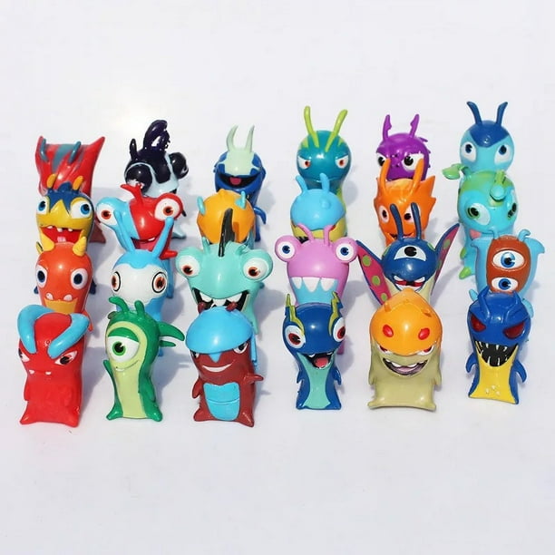 Juguete Slugterra de dibujos animados de PVC muneca Mini Slug 24 piezas juego de decoracion de regalo Walmart en linea