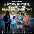 thumbnail image 3 of The Best Paddle Pickleball Paddle Carbon Fiber 16mm Polymer Core Elongated Handle USAPA Certified, 3 of 8