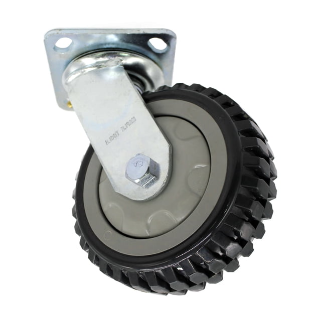 RODAJA GIRATORIA DE PVC GRIS 8" 240 KG MILER CARGO