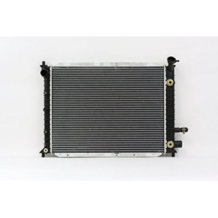 Radiator - Pacific Best Inc For/Fit 2140 98-03 Ford Escort ZX2 Coupe AT Plastic Tank Aluminum (Escort 9500ci Best Price)
