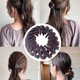 thumbnail image 2 of Horquilla para el cabello Sunnimix moda Nido de pájaro Lazos gris, 2 of 8