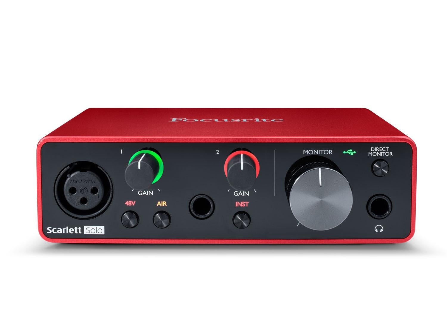 Focusrite Scarlett Solo 3rd Gen 2-in, 2-out USB Audio Interface