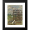 thumbnail image 2 of Pauline Kowarzik 19x24 Black Modern Framed Museum Art Print Titled - Building Site of the I. G. Farben (1929), 2 of 5