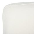 thumbnail image 6 of SAFAVIEH Olyvar Modern Style Wood Arm Accent Chair, White, 6 of 7