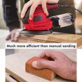 thumbnail image 3 of Sanding machine,Sander Efficient With 14000 Opm Sander 1.6a 200w 14000 Efficient With 2pcs Opm Sander Efficient 20pcs Sandpapers In Detail Sander 1.6a 200w 14000 Opm With 2pcs Pads Sander 1.6a 200w, 3 of 7