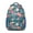 Blue-green-10, variant on Decorative Chic Paisley Pattern Backpack - Vintage Ergonomic Bookbag for College Students