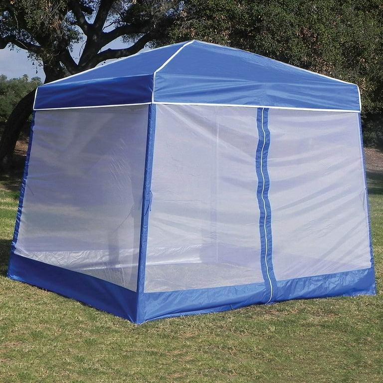 Z-Shade 10 Ft Angled Leg Screenroom Patio Shelter (Canopy
