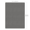 thumbnail image 4 of Mainstays Basic Tufted Silver Grey, Machine Washable Area Rug 6x8, Ideal for Any Room in the House, 4 of 5