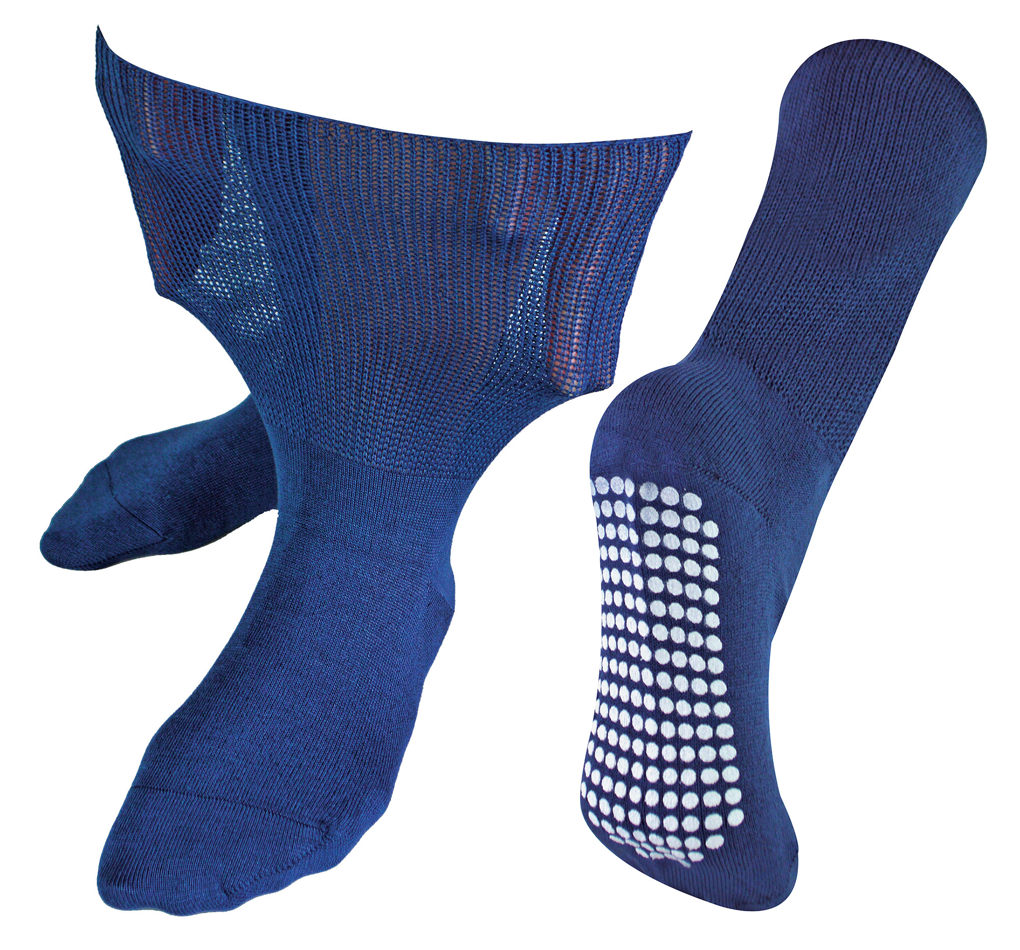 Extra Wide Oedema Socks with Non Slip Grips Dr.Socks Mens & Ladies