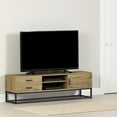 thumbnail image 2 of South Shore Mezzy, Urban Modern TV Stand, Nordik Oak, 2 of 13