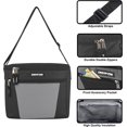 thumbnail image 4 of Fridge Pak, 12 Can Large Capacity Can Cooler Insulated Adult Lunch Bag - Black, 4 of 6
