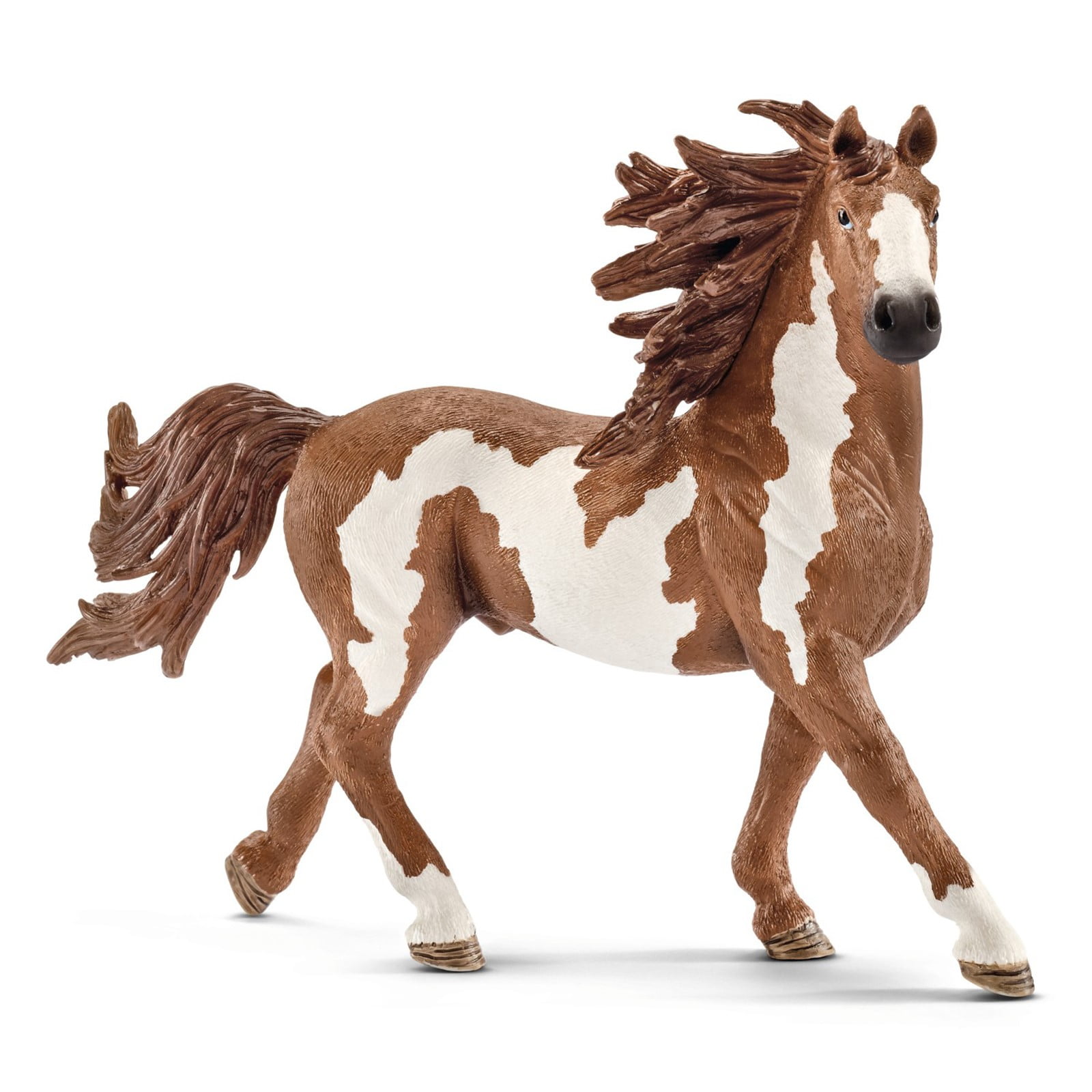 New Schleich Pinto Stallion Mare 13795  Animal Figurine 