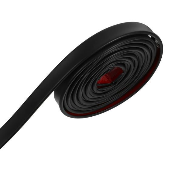 DINHEAROM Furniture Edge Protector U Shape TPE 1 Roll Black Edge Protection Trim