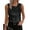 *Black, variant on ClodeEU Women's Sequin Sleeveless Tank Top,Sparkly Crew Neck Camisole for Party Black,Womens Plus L