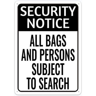 Warning Neighborhood Watch Aluminum Metal Sign, Business Quality
