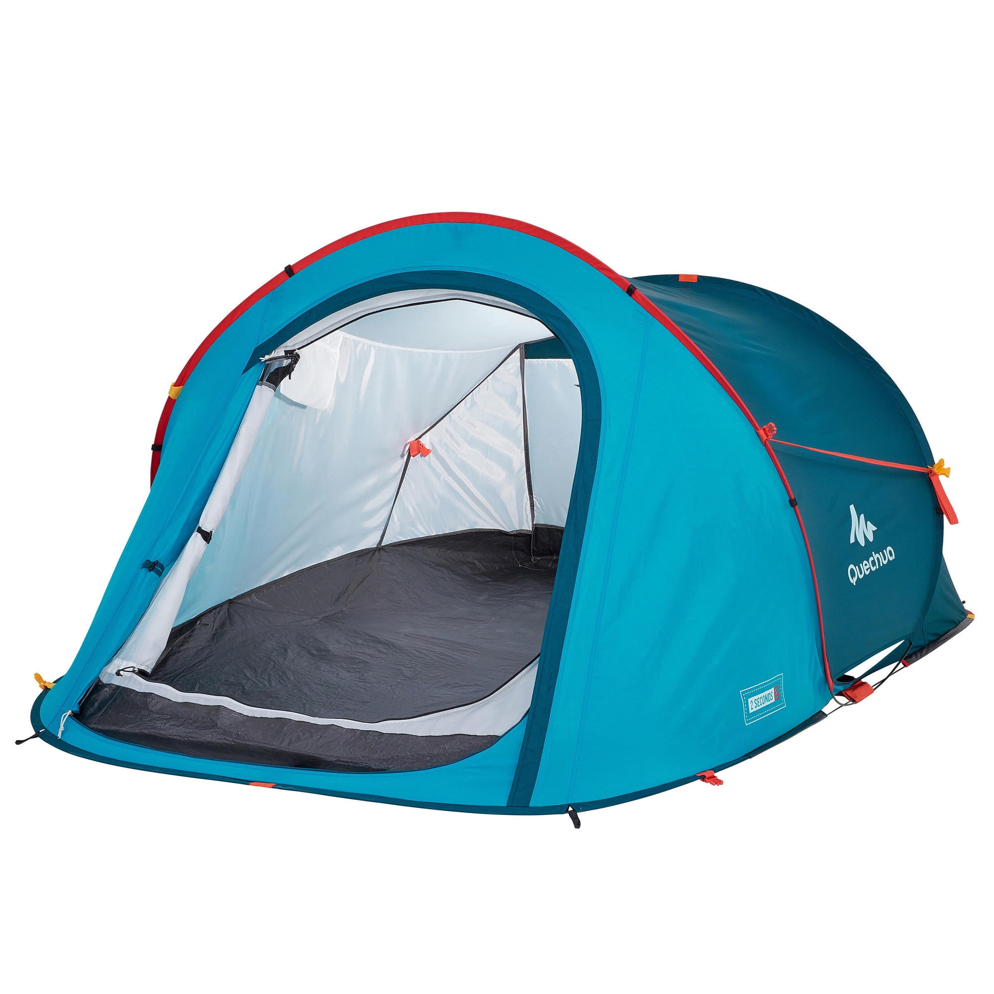 3 Man Person QUECHUA 2 Seconds Waterproof FRESH & BLACK POP-UP Camping Tent 