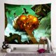 thumbnail image 1 of Tapiz de pared con forma de calabaza para Halloween, de microtela, 150 x 130 cm, 1 of 1