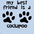 thumbnail image 2 of CafePress - My Best Friend Is A Cockapoo Body Suit - Baby Light Bodysuit, Size Newborn - 24 Months, 2 of 4