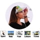 thumbnail image 5 of Sombreros con visera de plástico transparente, protección UV, sombrero para el sol, gorros deportivos ajustables para la playa para mujeres, hombres, deportes, actividades al aire libre, 5 of 5
