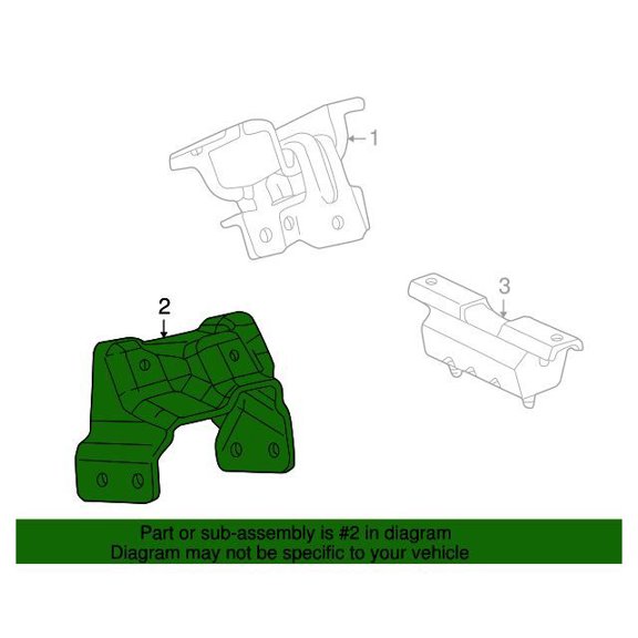 GM 15871387 Bracket Asm-Eng Mt