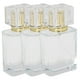 thumbnail image 4 of Botella de perfume en aerosol de vidrio de 50 ml, receptor atomizador transparente para perfumes, esencias y líquidos: diseño pequeño y exquisito, para dormitorio, sala de, 4 of 7