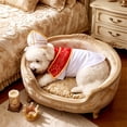 thumbnail image 6 of LACKUST Dog Pope Costume with Hat for Small Medium Dogs & Cats, Funny Holy Hound Pet Halloween Cosplay Outfit, Photo Prop Costume, 6 of 6