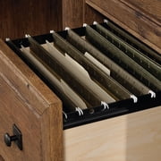 Sauder Palladia Engineered Wood Computer Desk in Vintage Oak