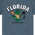 thumbnail image 3 of Instant Message - Florida, The Sunshine State - Toddler & Youth Short Sleeve Graphic T-Shirt, 3 of 6