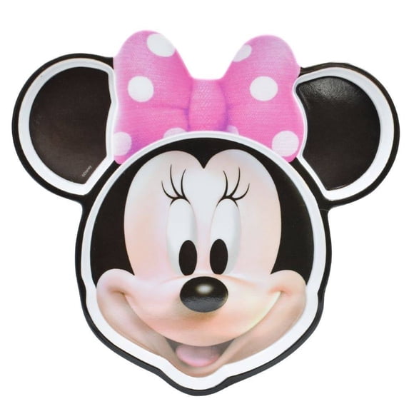 Plato Fun Kids Regalos Siglo XXI con Forma y Divisiones Minnie