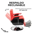 thumbnail image 3 of Sillon Barbero Peluqueria Silla Barberia Estetica Rudo, 3 of 8
