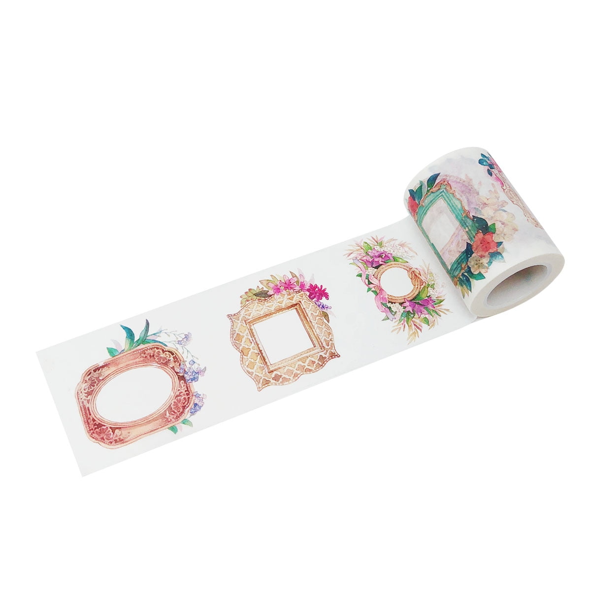 Wrapables Dreamy Artistic Wide Washi Masking Tape, 55mm x 10m/Floral Window  Sills, 1 - Fry's Food Stores