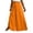 3# Orange, variant on Plus Size Palazzo Pants Women Flowy Curvy Pants Drawstring Wide Leg Pants Summer Beach Travel Trousers Hot Pink XL