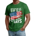 thumbnail image 2 of Iaqnaocc 250 Anniversary Usa Shirt for Men Retro Usa 250th Anniversary Shirt Shirts Independence Day Crew Neck Freedom Summer 250th Anniversary Patriotic Tee Dark Green M, 2 of 4
