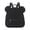 Black, variant on Corduroy Backpack, Mini Bear Ear Backpack, Solid Color Zipper Small Bag for Outdoor, Travel