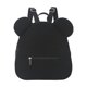 thumbnail image 2 of Mochila infantil de pana con orejas de oso | Mochila escolar informal para niños | Bolsa de viaje ligera para niños pequeños | Para llevar libros y artículos esenciales a diario, 2 of 6