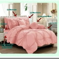 thumbnail image 4 of BlissfulSun 10-Piece Comforter Set - Luxurious Soft Cozy Bedding with Storage Pockets - Silky Bed Sheet Set - Cal DustyRose, 4 of 4