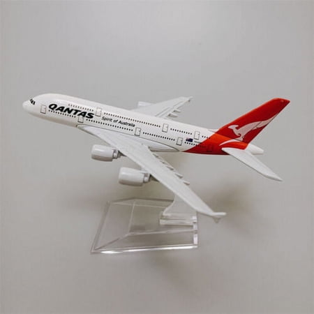16cm Australian Qantas Airbus A380 Airlines Aircraft Model Airplane Model Plane