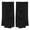 Black, variant on Professional Fiber Cotton Nail Art Gloves for Gel Nail Lamp Anti-UV Half Finger Exposure Manicure Protective Tool, Black (7.1 x 3.3 inches / 18 x 8.5 cm), 1 Pair
