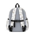 thumbnail image 3 of Unicorn and Cloud White Pattern Backpack for School, Cute School Bag with Adjustable Shoulder Straps and Padded Back, 13.4"x11"x4.7", 3 of 5