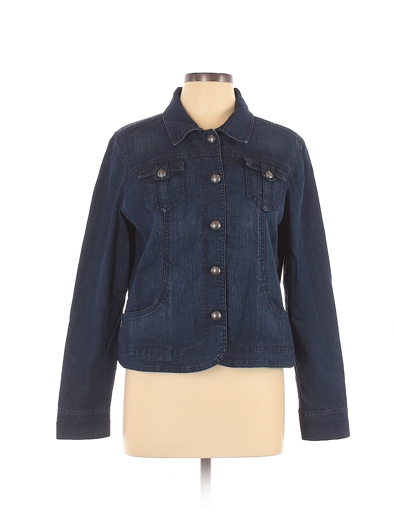 charter club petite denim jacket