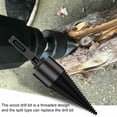 thumbnail image 5 of OKYMOTOR Removable Firewood Log Splitter Drill Bit,Firewood Drill Bit,32/42mm Wood Splitter Drill Bit Square Handle and Hexagon Handle High Carbon Steel Drill For Household Electric Drill, 5 of 10