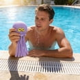 thumbnail image 6 of Octopus Squeeze Toy Children's Bath Toy TPR Water Play Stress Relief Octopus, Squirt Sprinkler Fun for Pool Beach Shower, Sensory Fidget Toy for Kids Adults,Purple, 6 of 6