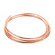 thumbnail image 1 of Copper Tubing 2M OD 2mm x ID 1mm Soft Tubing Copper Round Tube for Refrigeration Plumbing, 1 of 5
