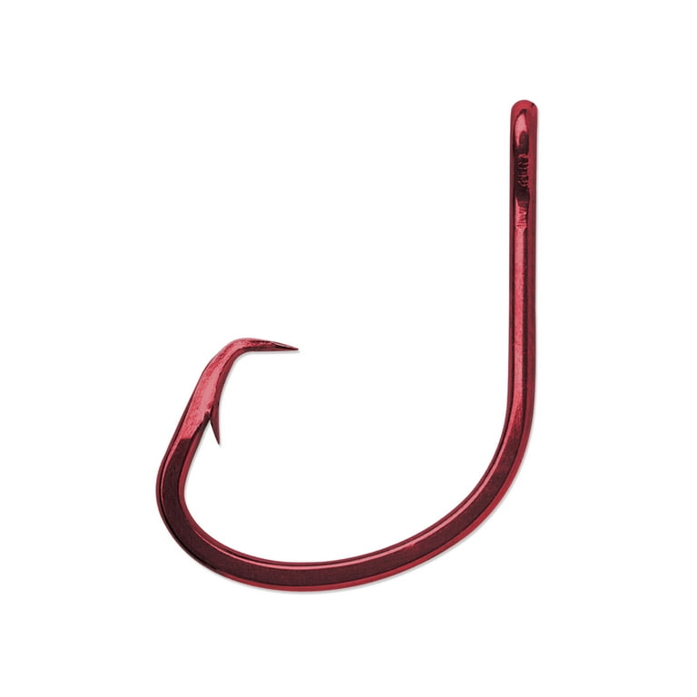 VMC Nemesis Circle 3X Strong Fishing Hooks - Model 8382 - Tin Red - 3/0 -  20 Hooks