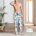 thumbnail image 5 of Piplup Mens Pajama Pants Ultra Soft Comfy Lounge Sleep Pants Print Loose Casual Bottoms Loungewear, 5 of 8