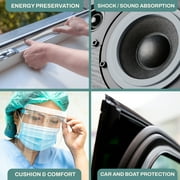 Door Draft Stopper for Cold Air Protection – Window Insulation for Winter with Strong Adhesive – Weather Stripping Door Seal for Tight Gaps – Door Weather Stripping, Door Seal & Stoppers for Bottom