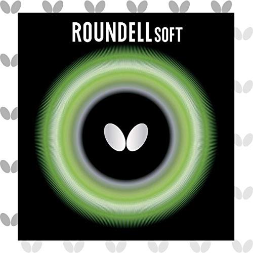 Butterfly 2.1 Roundell Soft Rubber, Red