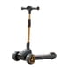 thumbnail image 2 of Patinete de 3 ruedas para niños, juguete de regalo con freno de pie, patineta de autoequilibrio, patinete plegable para niños para parque Negro, 2 of 8